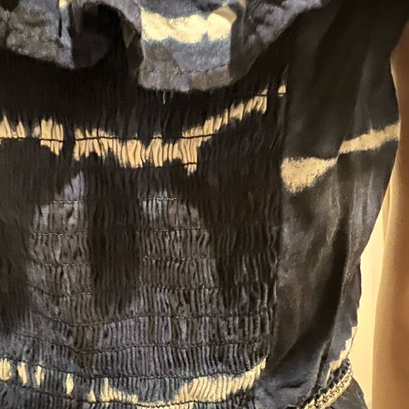 Xhilaration tie dye off the shoulder romper - Picture 10 of 13